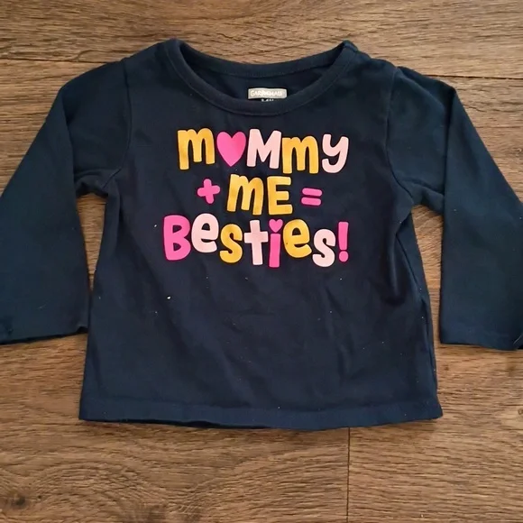 Mommy + Me = Besties Babygirl Long sleeve Shirt - Picture 5 of 5